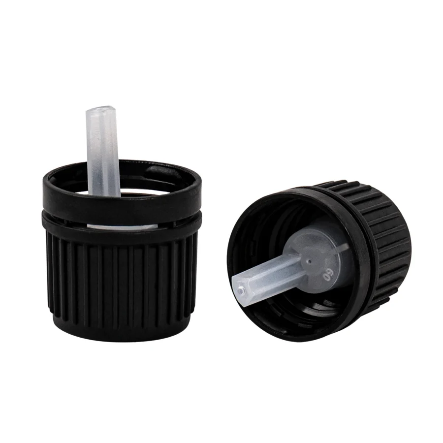 Zakrętka z kroplomierzem czarna