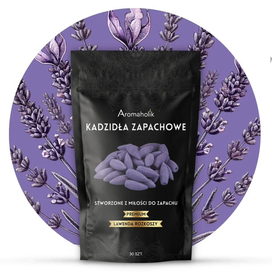Kadzidełka Stożkowe - Lawenda Rozkoszy 30szt.