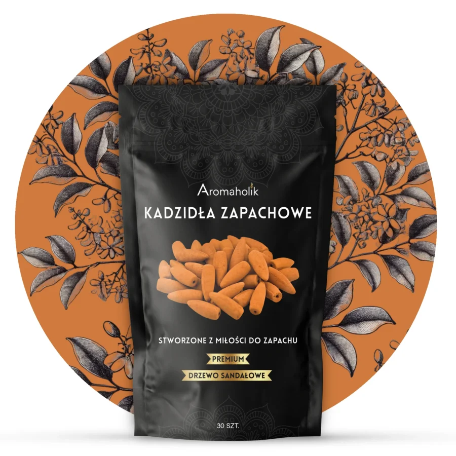 Kadzidełka Stożkowe - Drzewo Sandałowe 30szt.