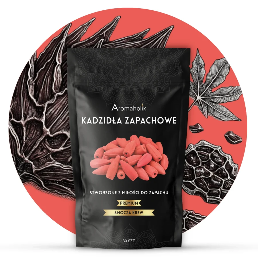 Kadzidełka Stożkowe - Smocza Krew 30szt.