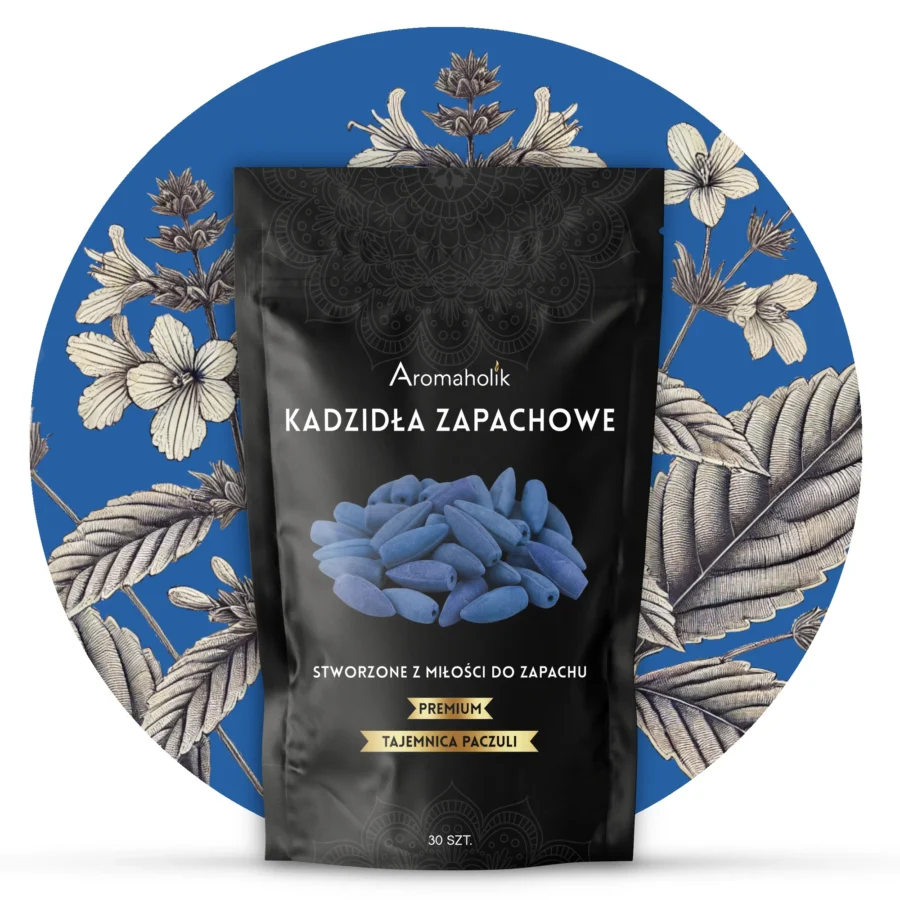 Kadzidełka Stożkowe - Tajemnica Paczuli 30szt.