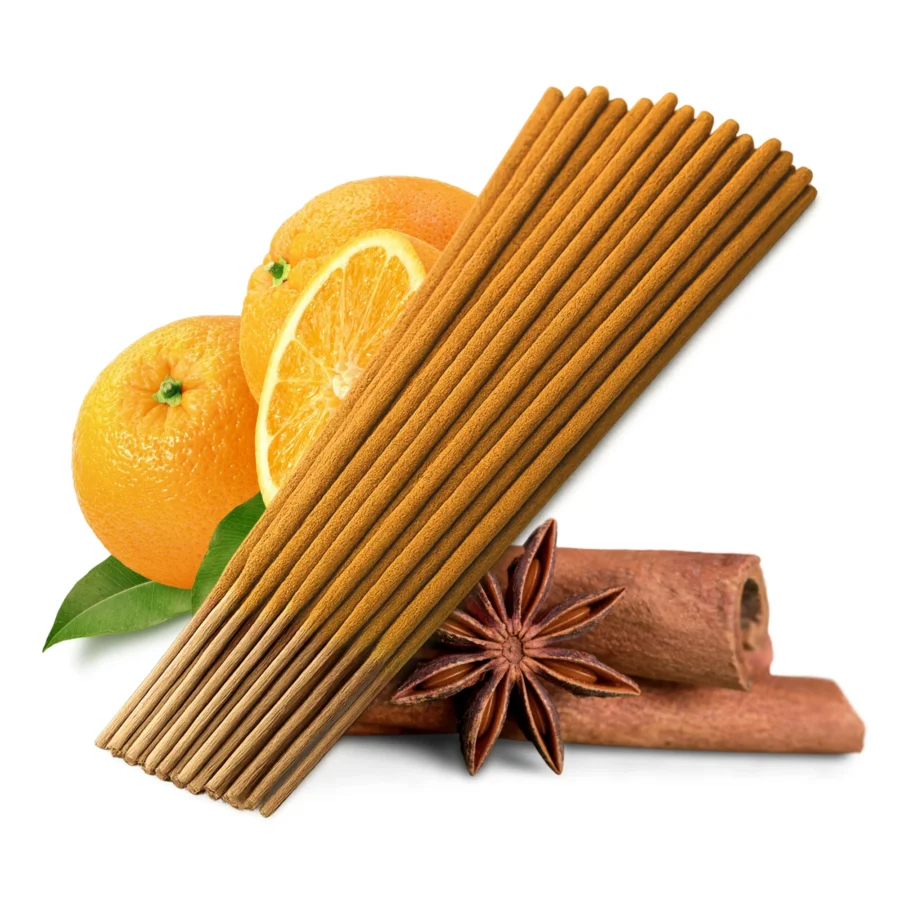 Kadzidełka Patyczkowe - Pomarańcza i Cynamon 30szt.