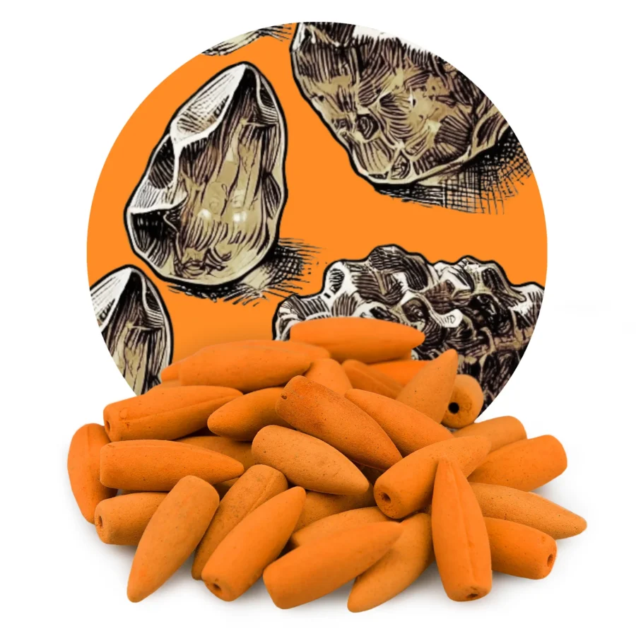 Kadzidełka Stożkowe - Bursztyn Bałtycki 1kg (450-500szt.)