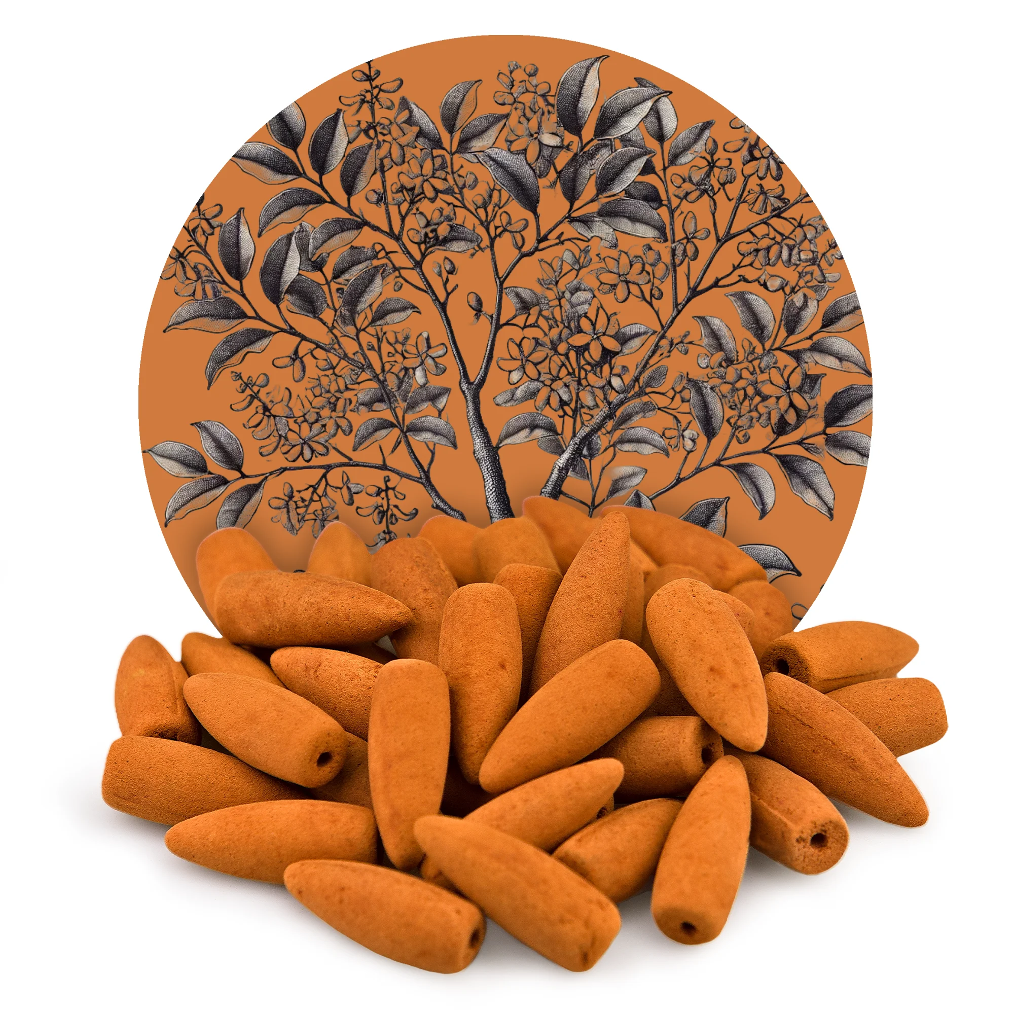 Kadzidełka Stożkowe - Drzewo Sandałowe 1kg (450-500szt.)