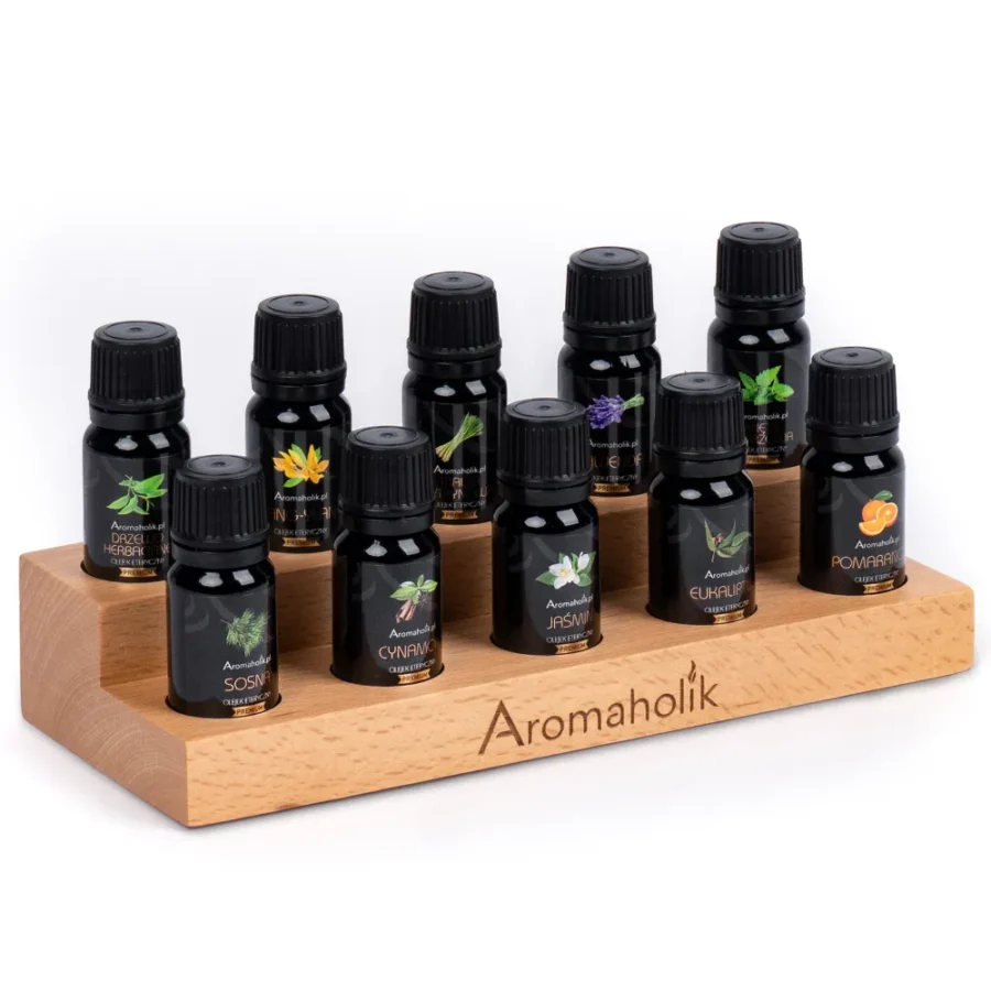 Drewniana Podstawka na Olejki